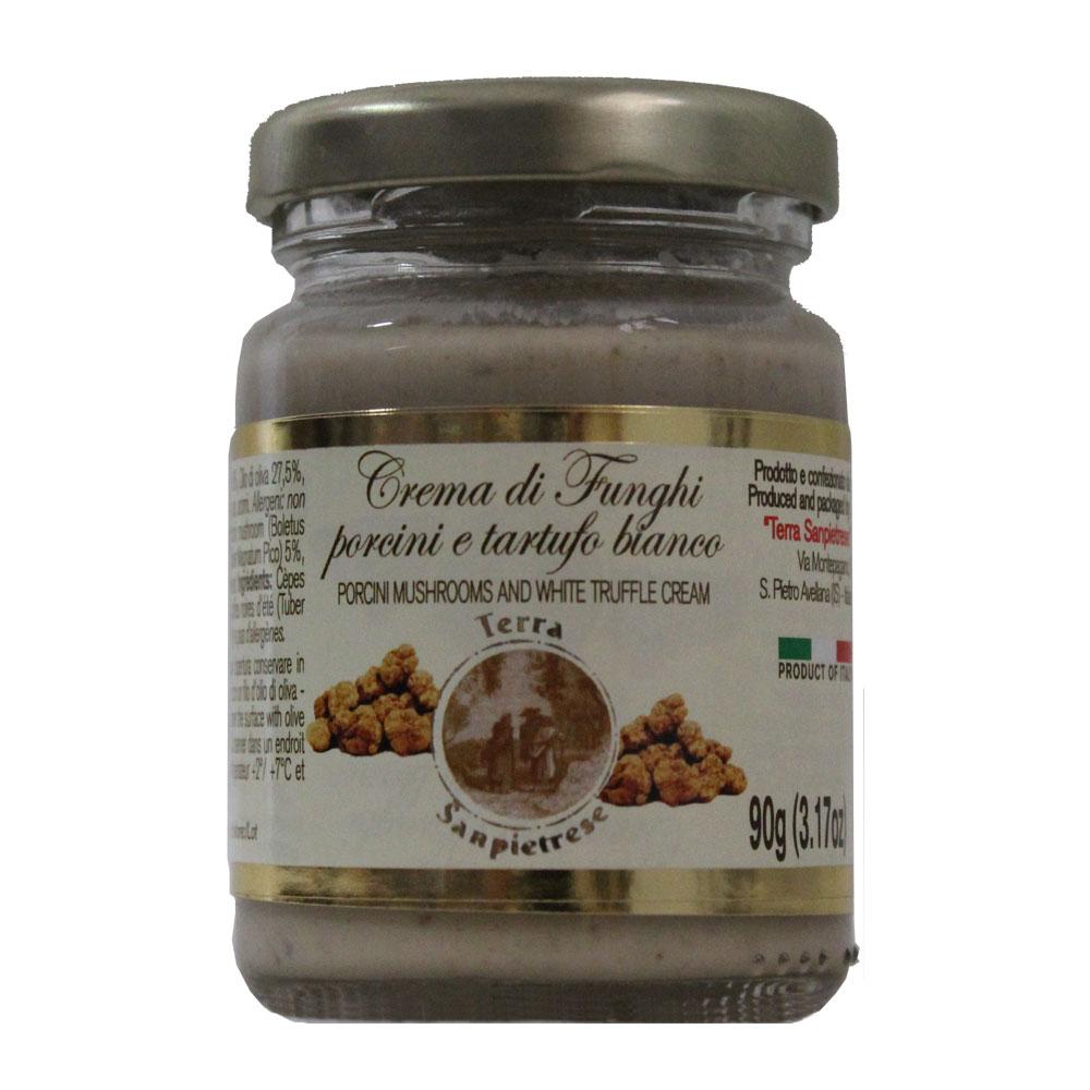 Crema con hongos porcini y trufa blanca